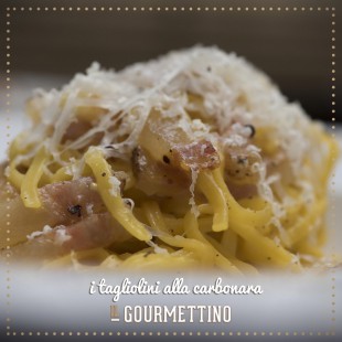 TAGLIOLINI ALLA CARBONARA